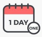 달력 아이콘 1 DAY ONE