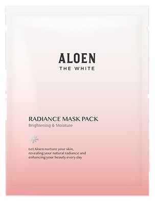알로엔 더화이트 래디언스 마스크팩 파우치 (RADIANCE MASK PACK Brightening & Moisture)