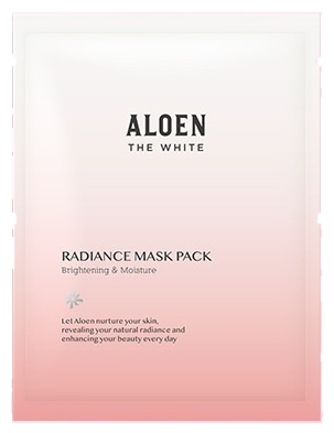 알로엔 더화이트 래디언스 마스크팩 파우치 (RADIANCE MASK PACK Brightening & Moisture)