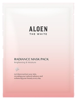 알로엔 더화이트 래디언스 마스크팩 파우치 (RADIANCE MASK PACK Brightening & Moisture)